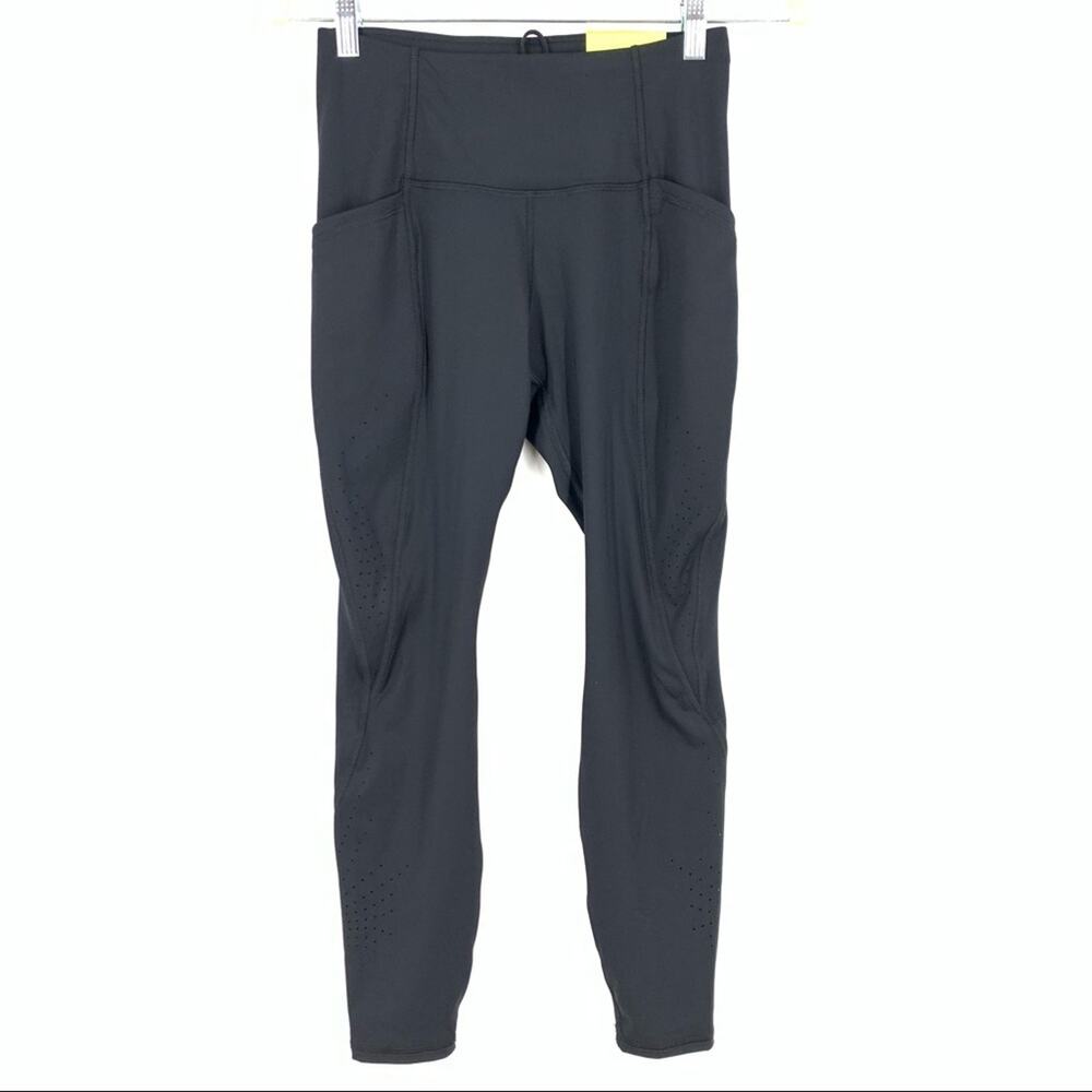 All In Motion Small 7/8 High Rise Legging Black Yoga Workout‎ Athleisure